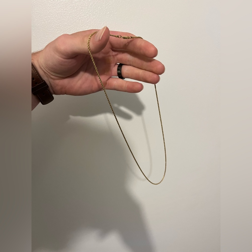 18k Yellow Gold Plated Necklace